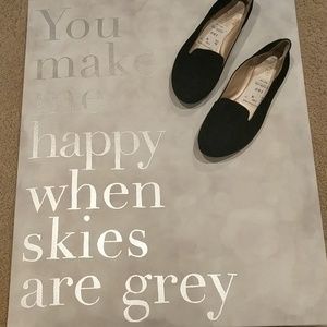 Black Nordstrom loafers